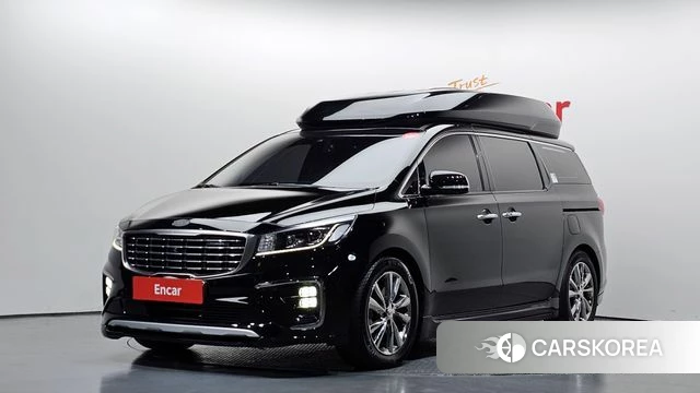 Kia The New Carnival 2018 Черный из Кореи