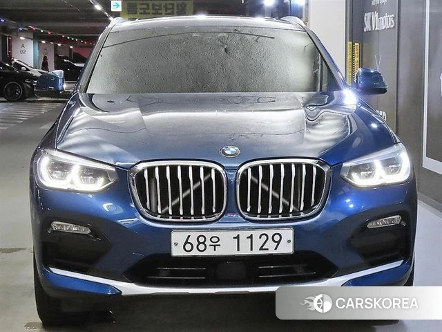 BMW X4 (G02) 2019 Синий из Кореи