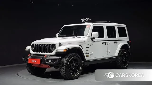 Jeep Wrangler (JL) 2023 Белый из Кореи