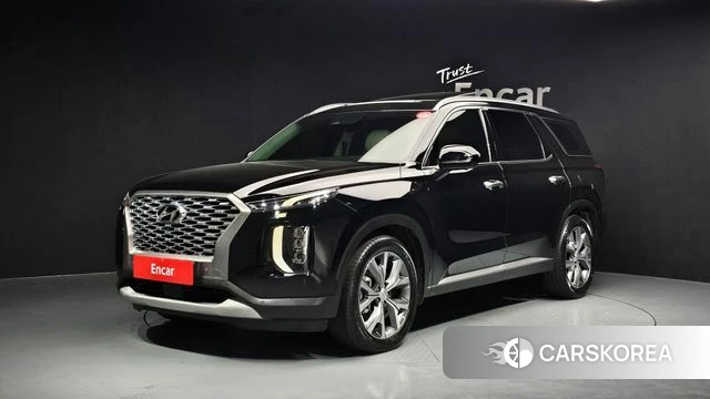 Hyundai Palisade 2022 Черный из Кореи