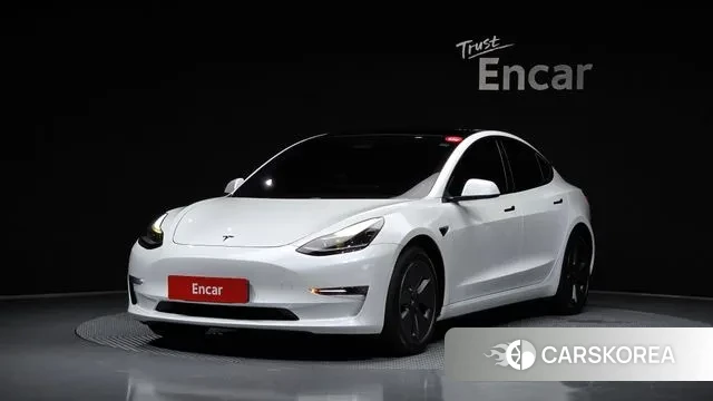 Tesla Model 3 2022 Белый из Кореи