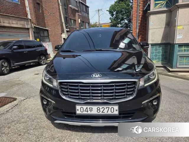 Kia The New Carnival 2019 Черный из Кореи