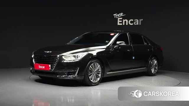 Genesis EQ900 2018 Черный из Кореи