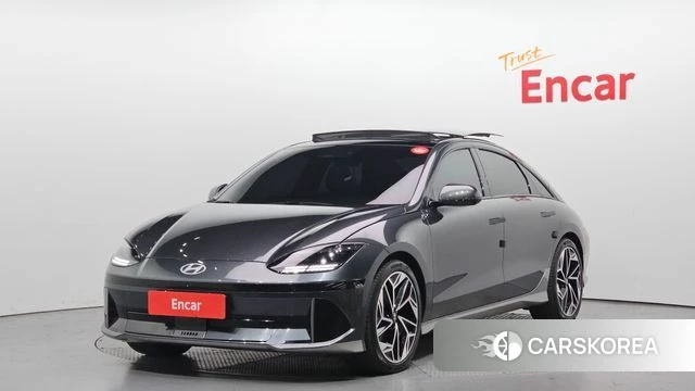 Hyundai Ionic 6 2022 Серый из Кореи