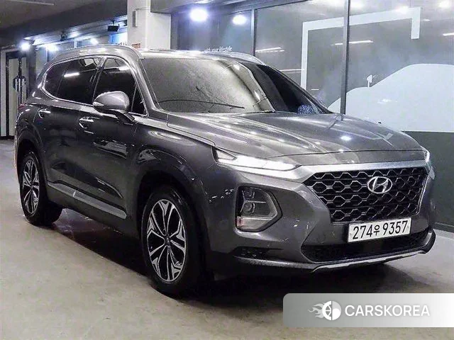Hyundai Santa Fe TM 2019 Серый из Кореи