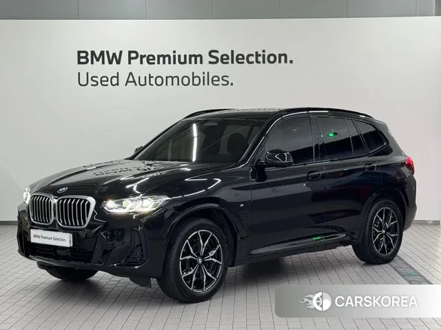 BMW X3 (G01) 2024 Черный из Кореи