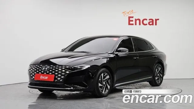 Hyundai The New Grandeur IG Hybrid 2021 Черный из Кореи