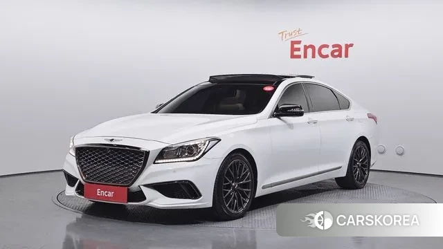 Genesis G80 2018 Белый из Кореи