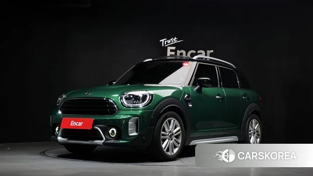 Mini Cooper Countryman 2023 Зеленый из Кореи