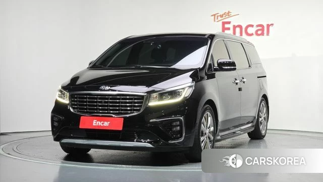 Kia The New Carnival 2019 Черный из Кореи