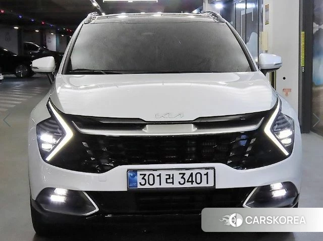 Kia Sportage 5th Generation Hybrid 2022 Белый из Кореи