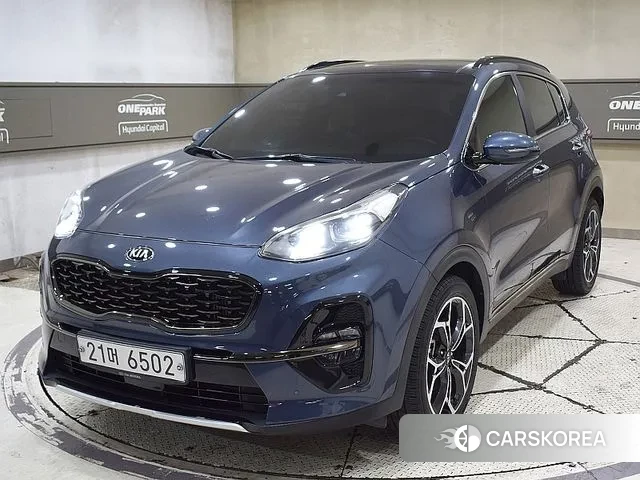Kia Sportage The Bold 2018 Синий из Кореи