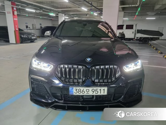 BMW X6 (G06) 2021 Синий из Кореи