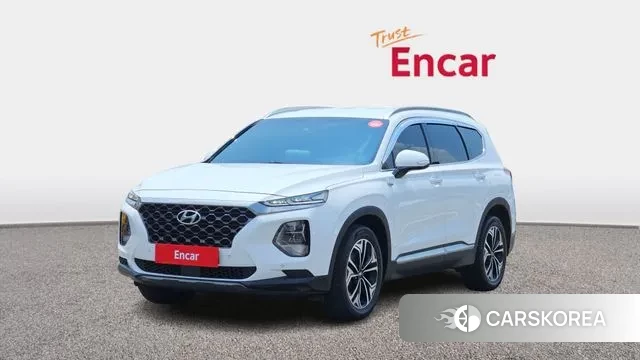 Hyundai Santa Fe TM 2018 Белый из Кореи