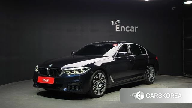 BMW 5 Series (G30) 2020 Черный из Кореи
