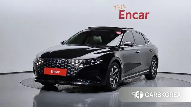Hyundai The New Grandeur IG Hybrid 2021 Черный из Кореи