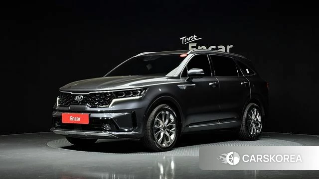 Kia Sorento 4th Generation 2021 Серый из Кореи