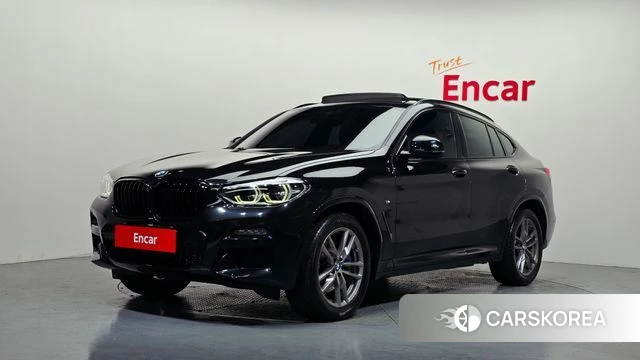 BMW X4 (G02) 2019 Черный из Кореи