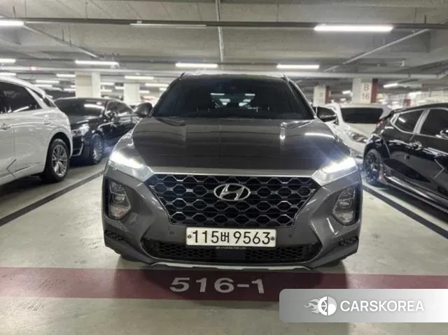 Hyundai Santa Fe TM 2019 Серый из Кореи