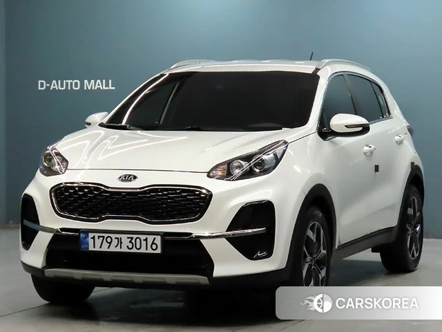 Kia Sportage The Bold 2019 Белый из Кореи