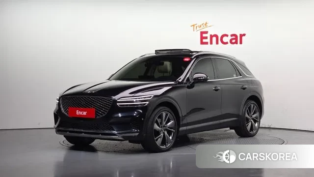 Genesis GV70 2021 Черный из Кореи