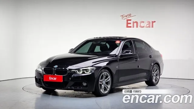 BMW 3 Series (F30) 2018 Черный из Кореи