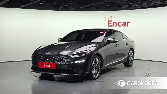 Kia K8 Hybrid 2023 Серый из Кореи