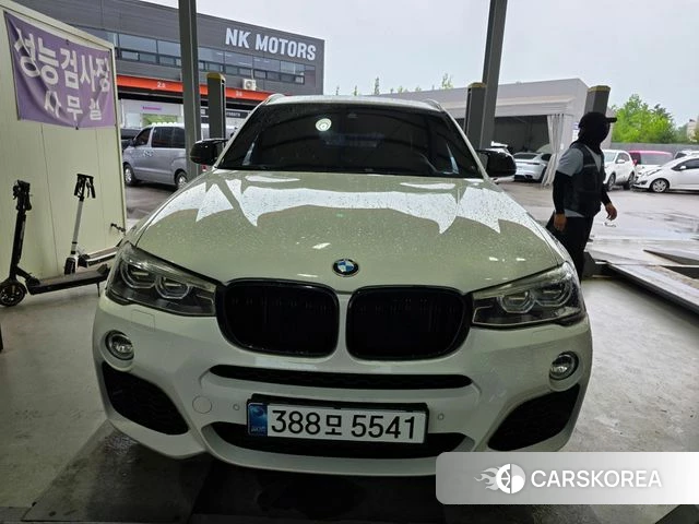 BMW X4 (F26) 2018 Белый из Кореи