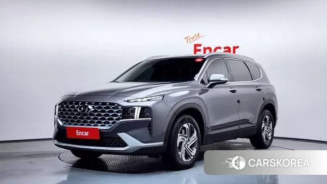 Hyundai The New Santa Fe 2021 Серый из Кореи