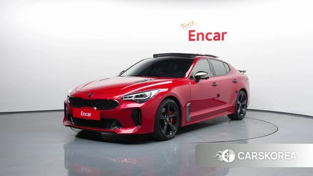 Kia Stinger Meister 2021 Красный из Кореи