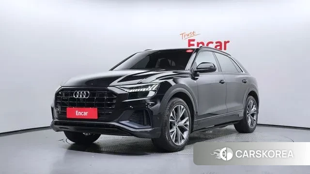 Audi Q8 (4M) 2021 Черный из Кореи