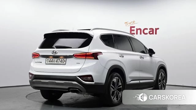 Hyundai Santa Fe TM 2019 Белый из Кореи