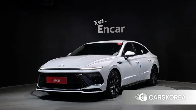 Hyundai Sonata D Edge (DN8) 2024 Белый из Кореи