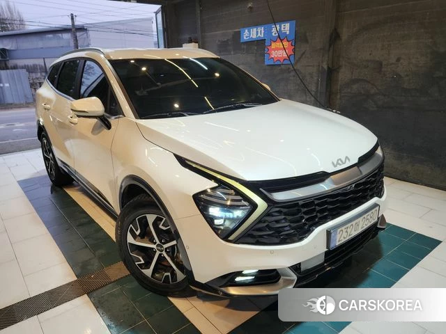 Kia The New Sportage 5th Generation Hybrid 2024 Жемчужный цвет из Кореи