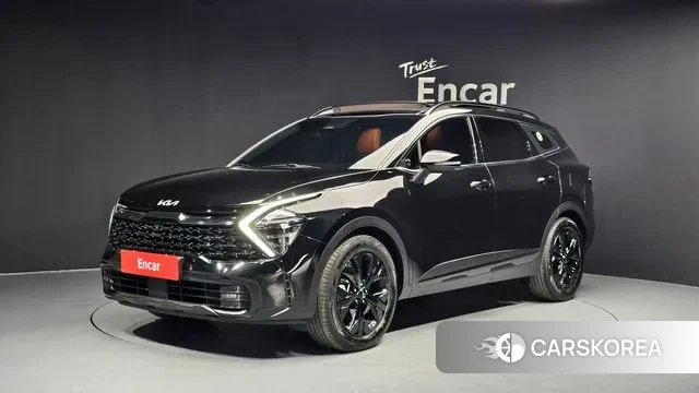 Kia Sportage 5th Generation 2021 Черный из Кореи
