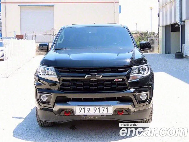 Chevrolet (GM Daewoo) Real New Colorado 2022 Черный из Кореи