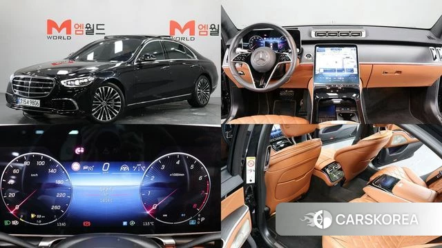 Mercedes-Benz S-Class W223 2023 Черный из Кореи