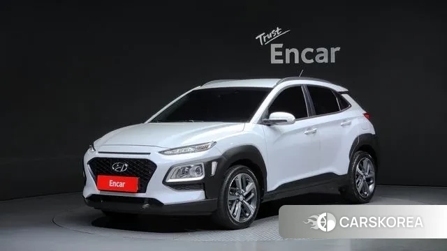 Hyundai Kona 2019 Белый из Кореи