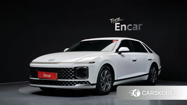 Hyundai Grandeur Hybrid (GN7) 2023 Белый из Кореи