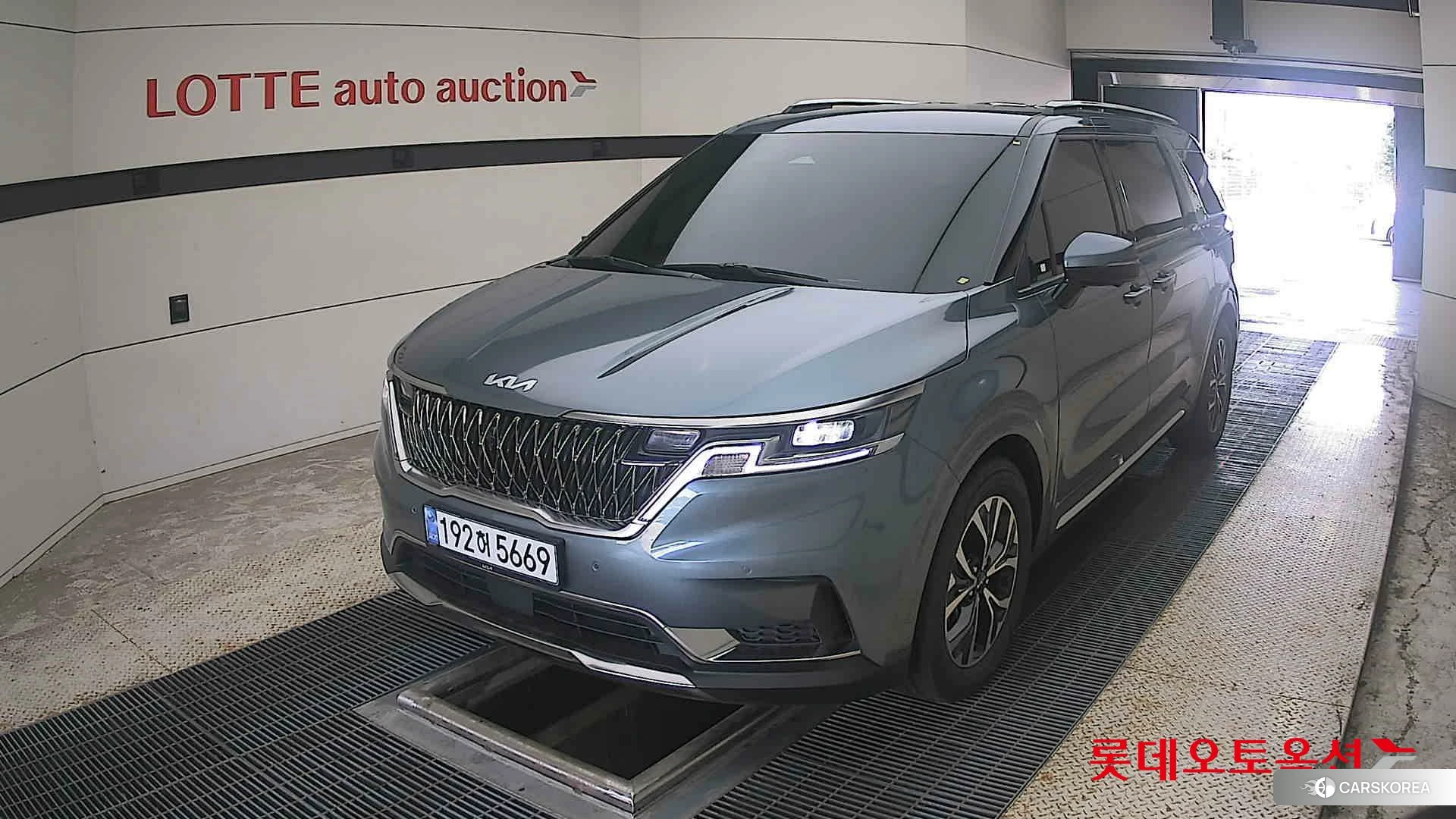 Kia Carnival 2023 Astra Blue из Кореи