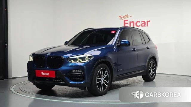 BMW X3 (G01) 2018 Синий из Кореи