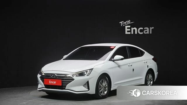 Hyundai The New Avante AD 2019 Белый из Кореи