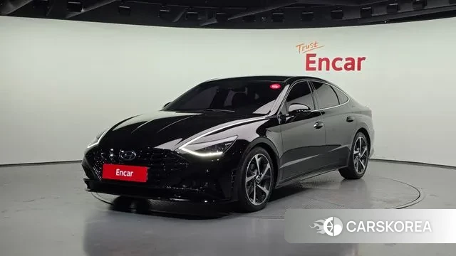 Hyundai Sonata (DN8) 2020 Черный из Кореи