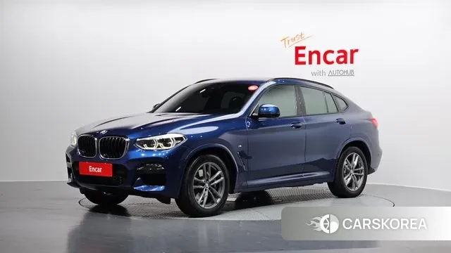 BMW X4 (G02) 2020 Синий из Кореи