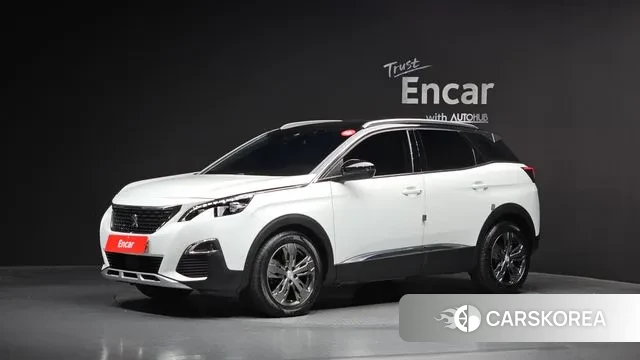 Peugeot 3008 second generation 2019 Белый из Кореи