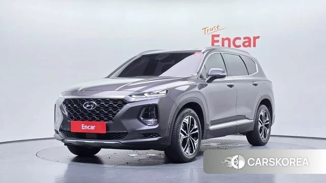 Hyundai Santa Fe TM 2019 Серый из Кореи