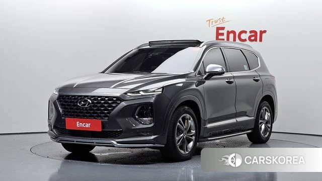 Hyundai Santa Fe TM 2019 Серый из Кореи