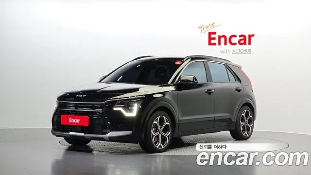 Kia Di Ol Nu Niro 2024 Черный из Кореи