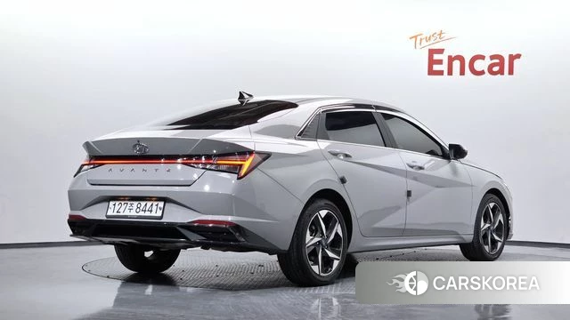 Hyundai Avante (CN7) 2020 Серый из Кореи