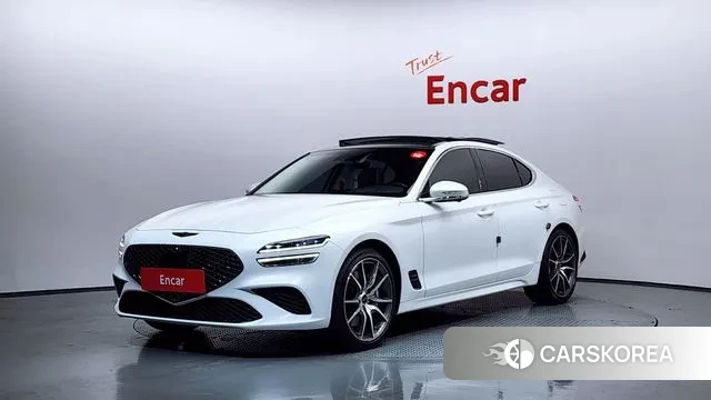 Genesis The New G70 2023 Белый из Кореи